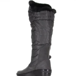 Pajar Natasha Black Faux Fur Trim Winter Boot