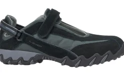 Clearance Allrounder Niro Black Suede Grey Closed Mesh Mary Jane Sneaker