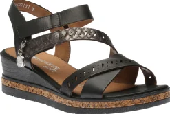 Best Remonte Oden Sandal Black