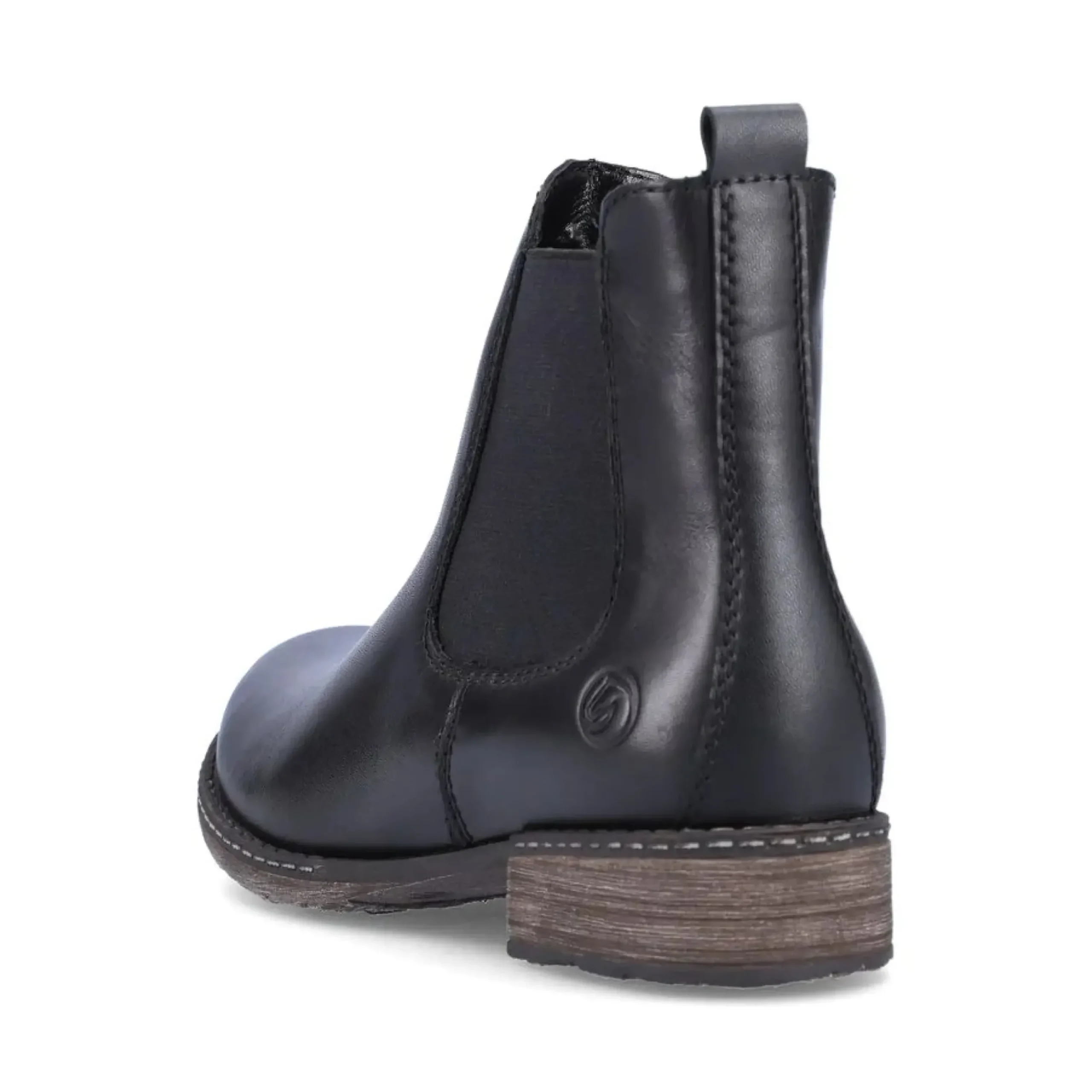 Clearance Remonte Odeon Black Leather Chelsea Boot