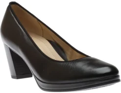 Sale Ara Ophelia Black Leather Pump