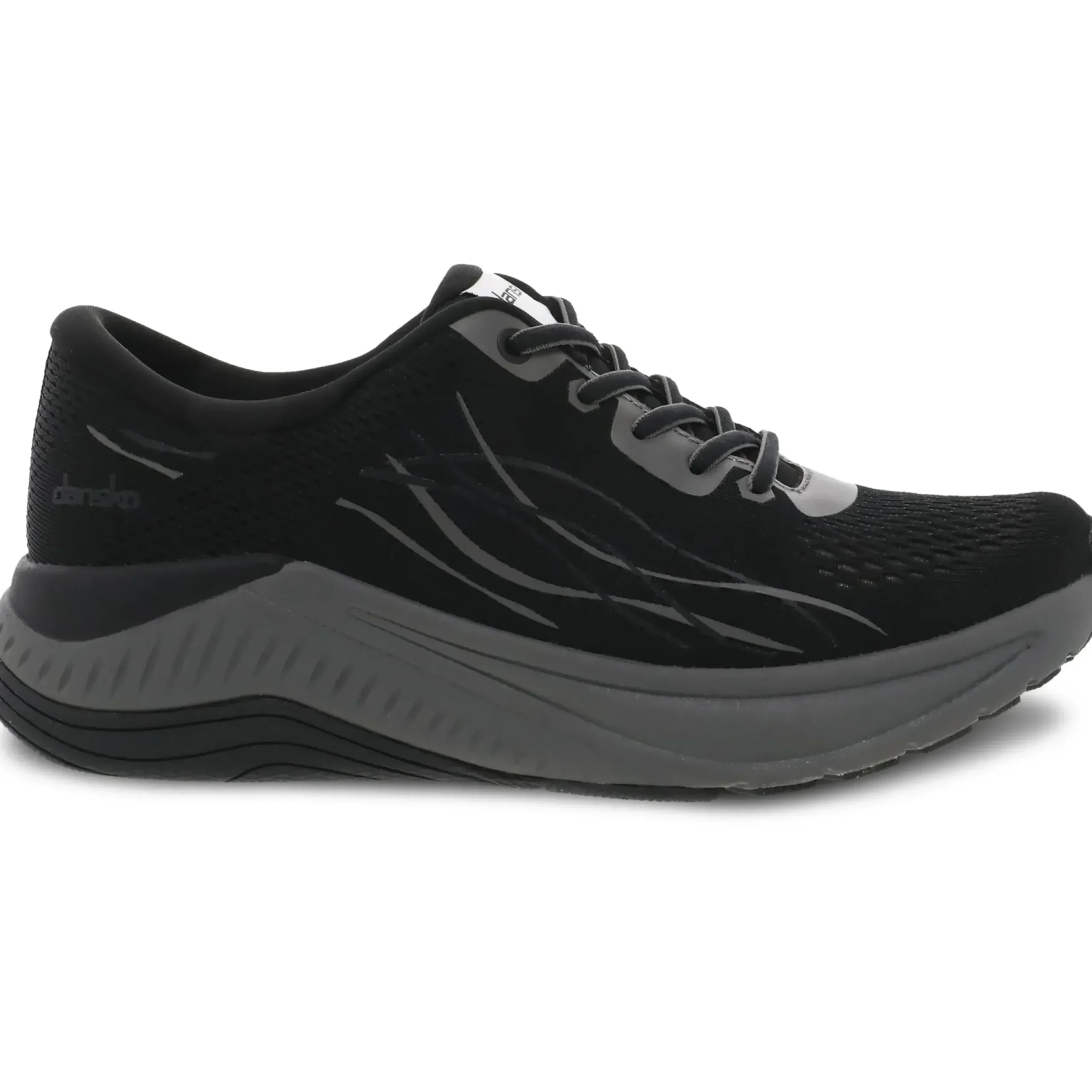Discount Dansko Pace Black Grey Mesh