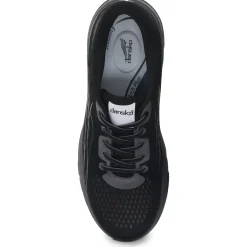 Discount Dansko Pace Black Grey Mesh