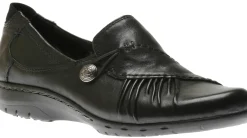Hot Cobb Hill Paulette Black Slip-On Flat