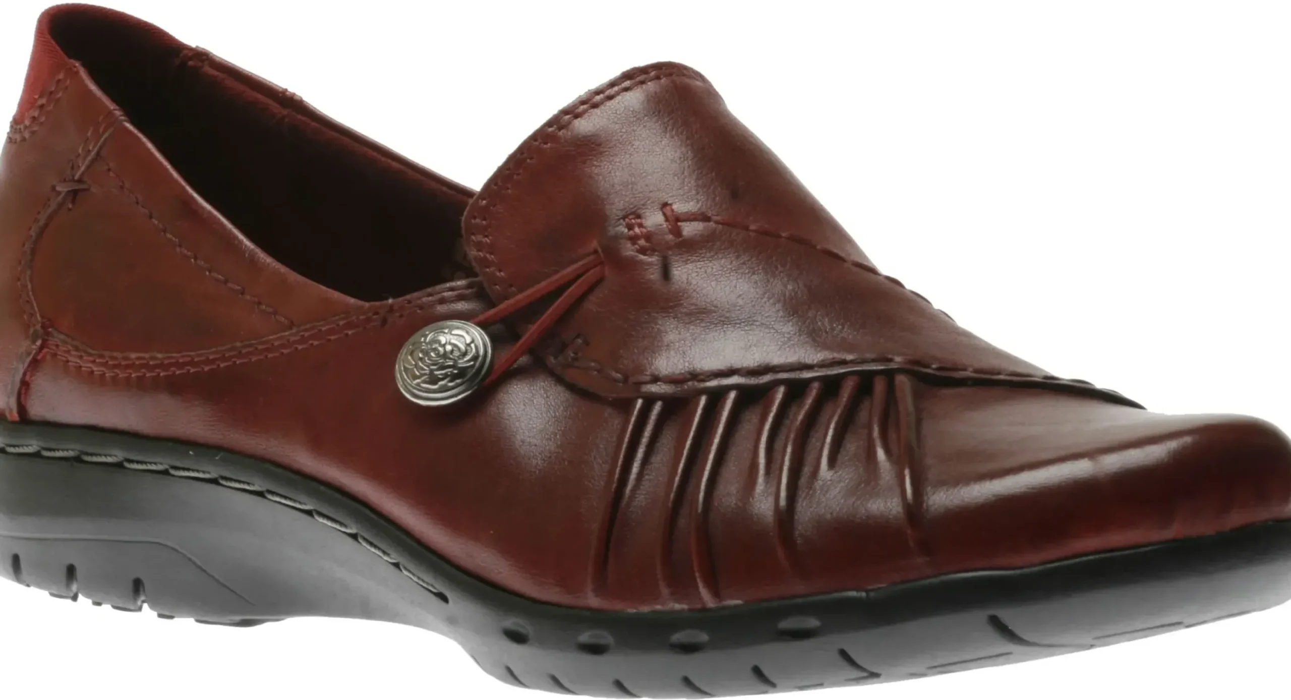 Online Cobb Hill Paulette Red Slip-On Flat
