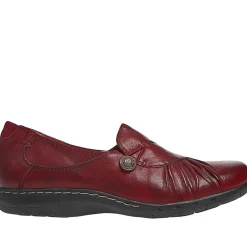 Online Cobb Hill Paulette Red Slip-On Flat