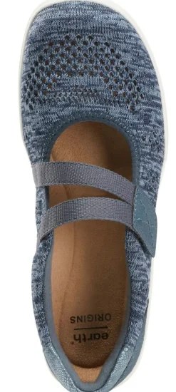 Online Earth Paxton Parson Moroccan Blue Mary Jane Vegan Sneaker