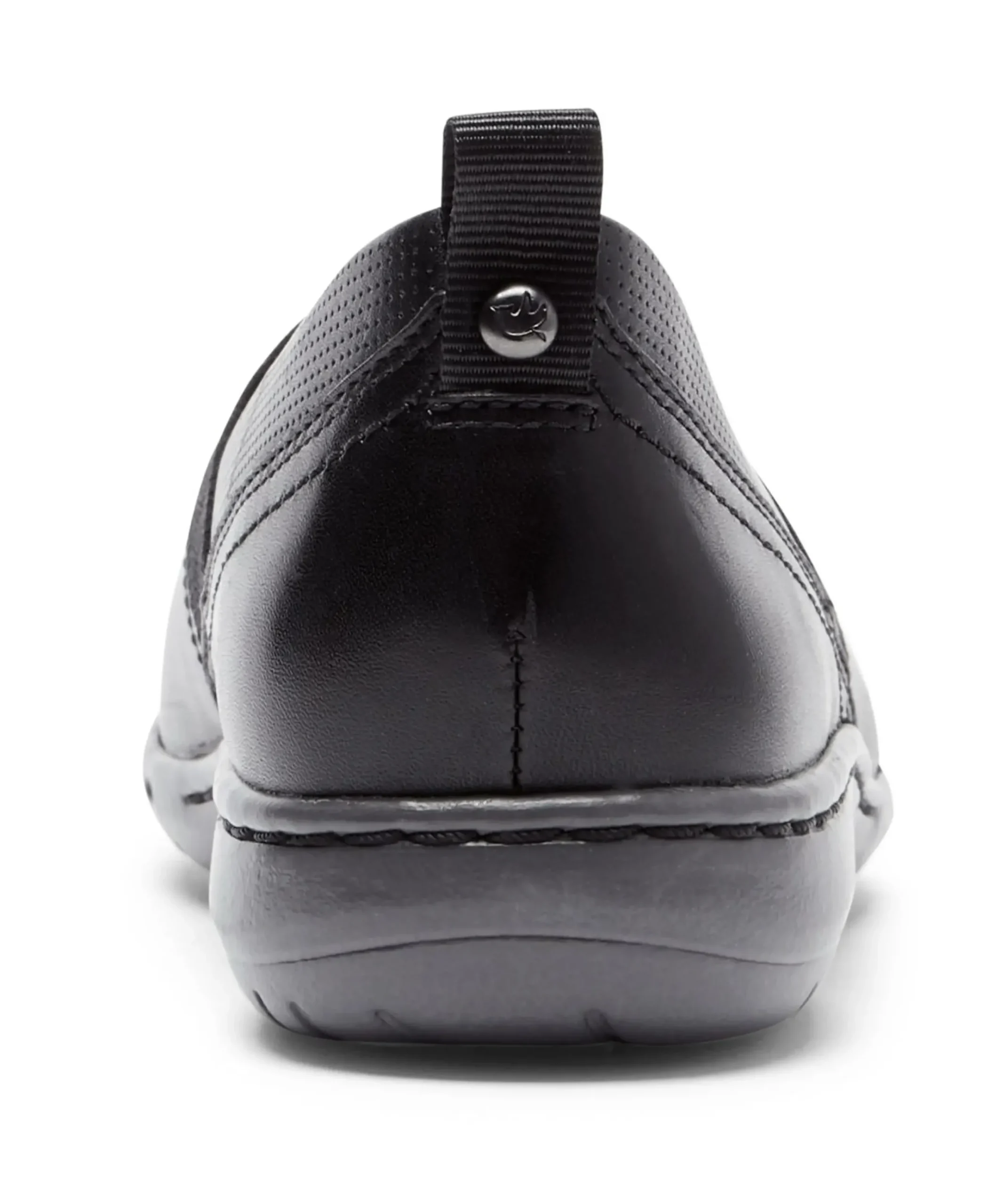 Hot Cobb Hill Penfield Envelope Black Leather Slip-On Flat