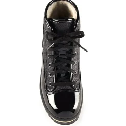 Sale Olang Pop Black Glitter Lace-Up Winter Boot