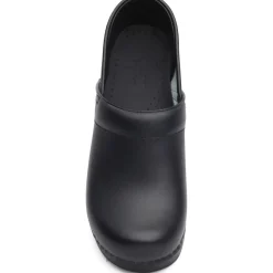 Sale Dansko Professional Black Box Clog (Wide Width)