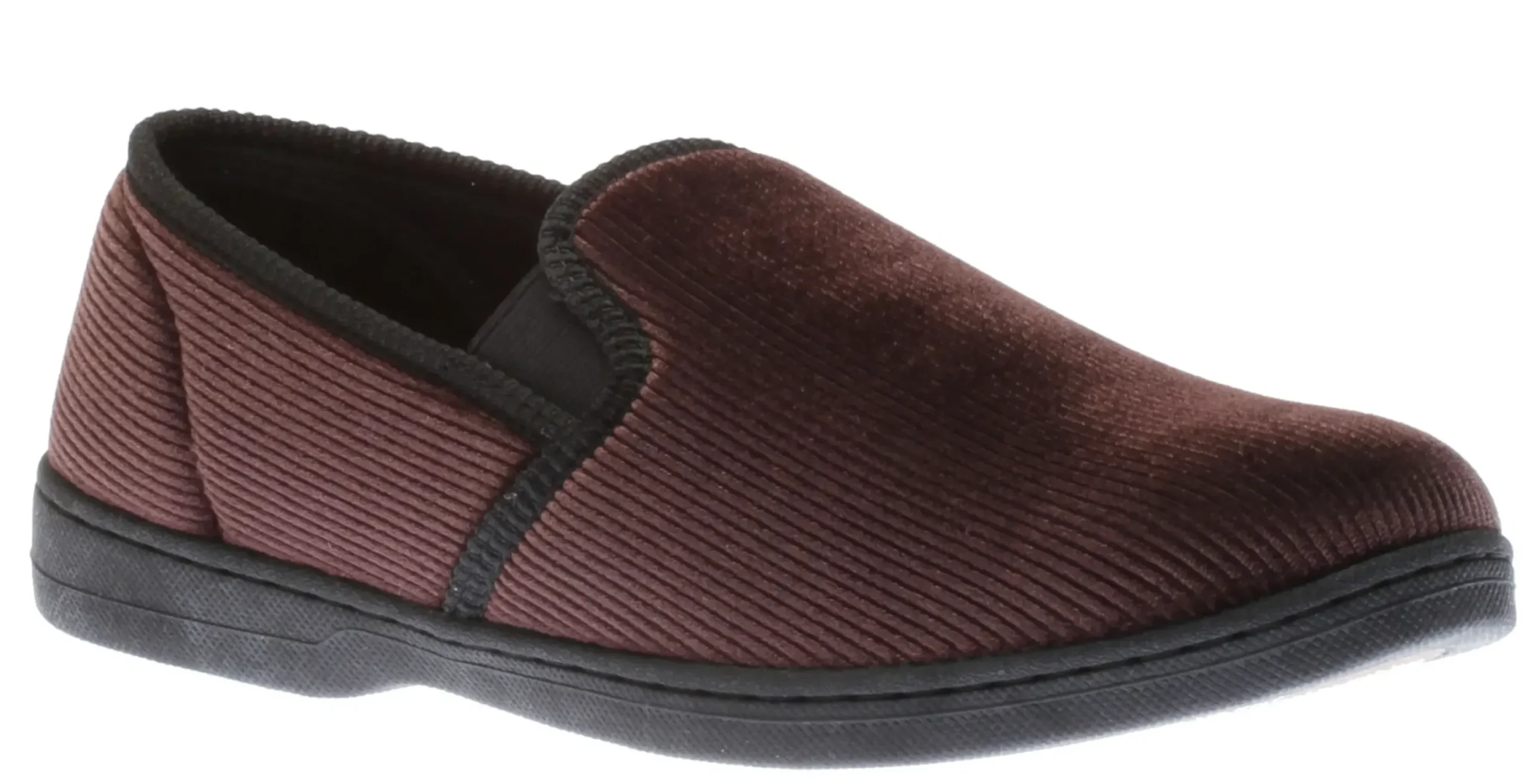 Outlet Foamtreads Regal 2 Aubergine Slip-On Slipper