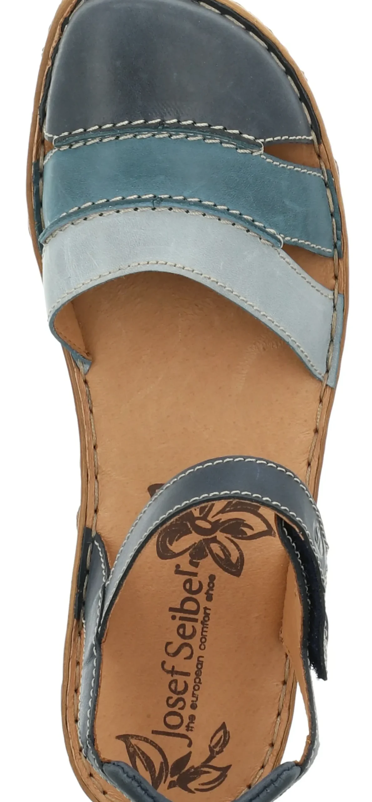 Josef Seibel Rosalie 44 Ocean Blue Mary Jane Sandal