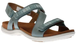 Clearance Cobb Hill Rubey Blue Asymmetrical Strappy Sandal
