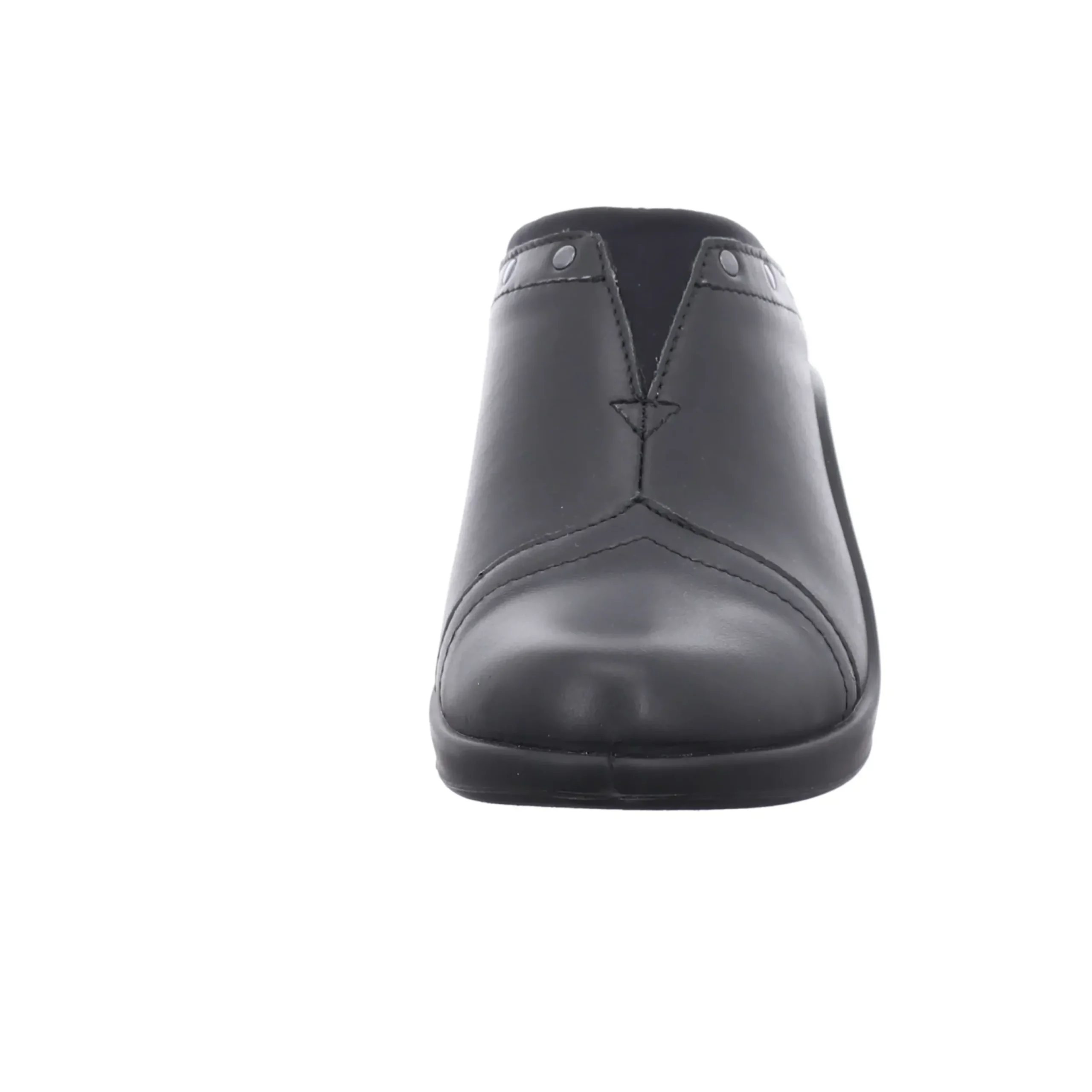 Online Romika Saint Tropez 271 Black Leather Clog