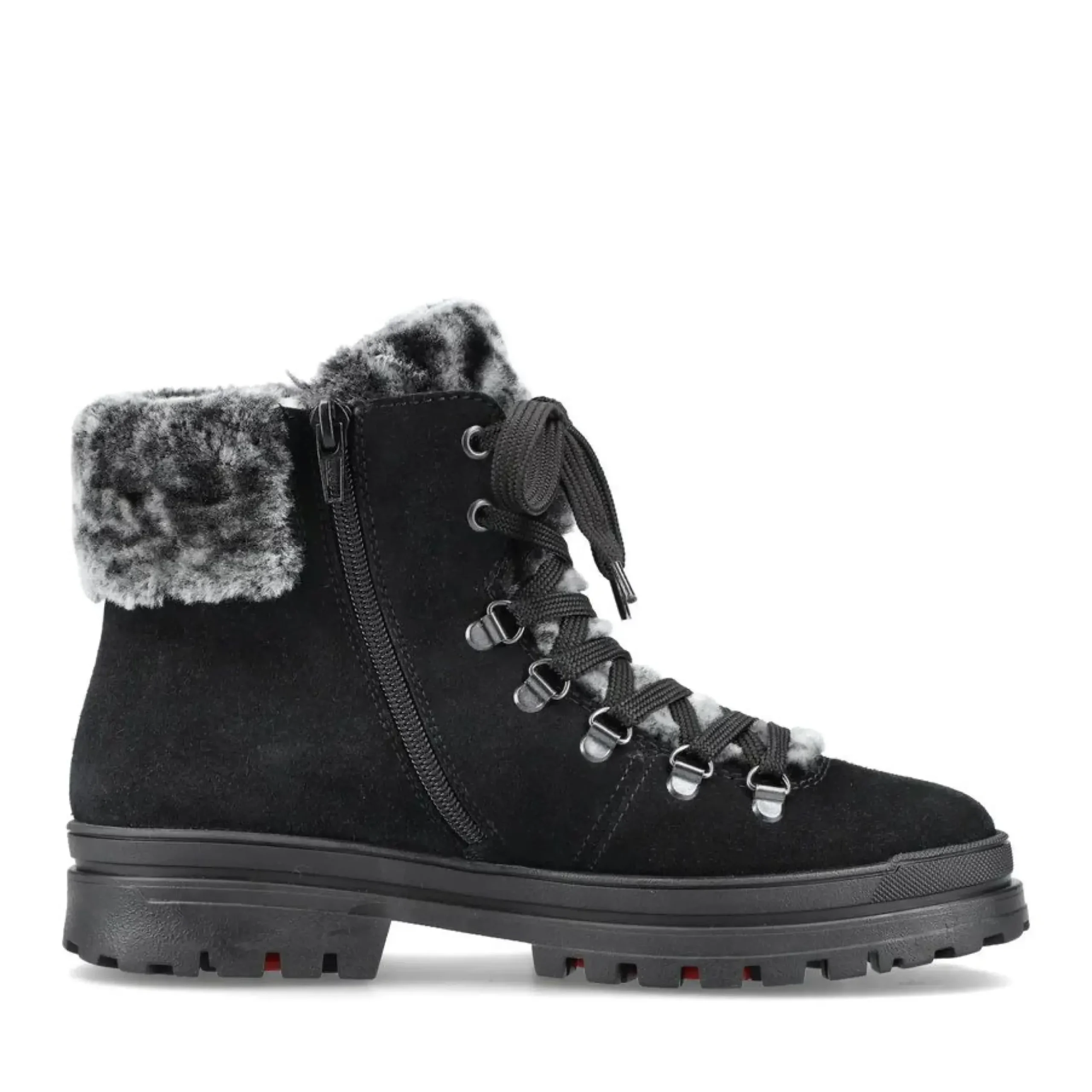 New Rieker Samtcalf Oc Black