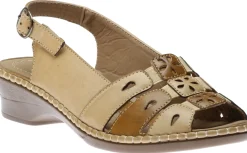 Discount Ortho Flex Sandal Beige Tan