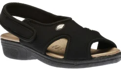 New Italian Comf Sandal Black