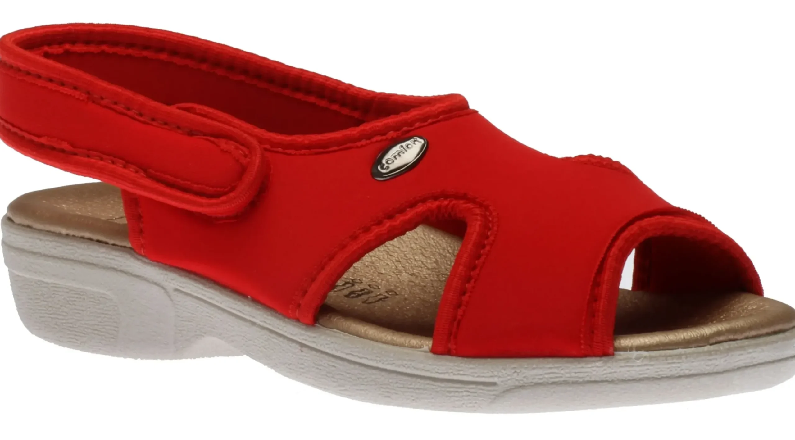 Clearance Italian Comf Sandal Red