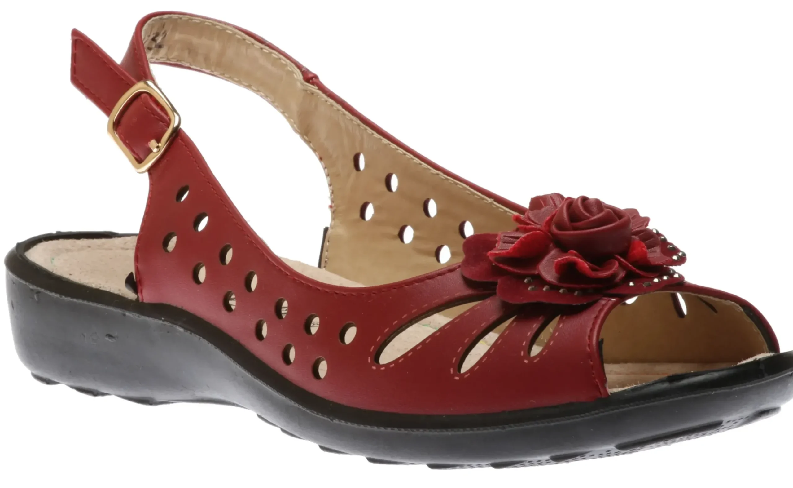 Hot Soleflex Italy Sandals Red