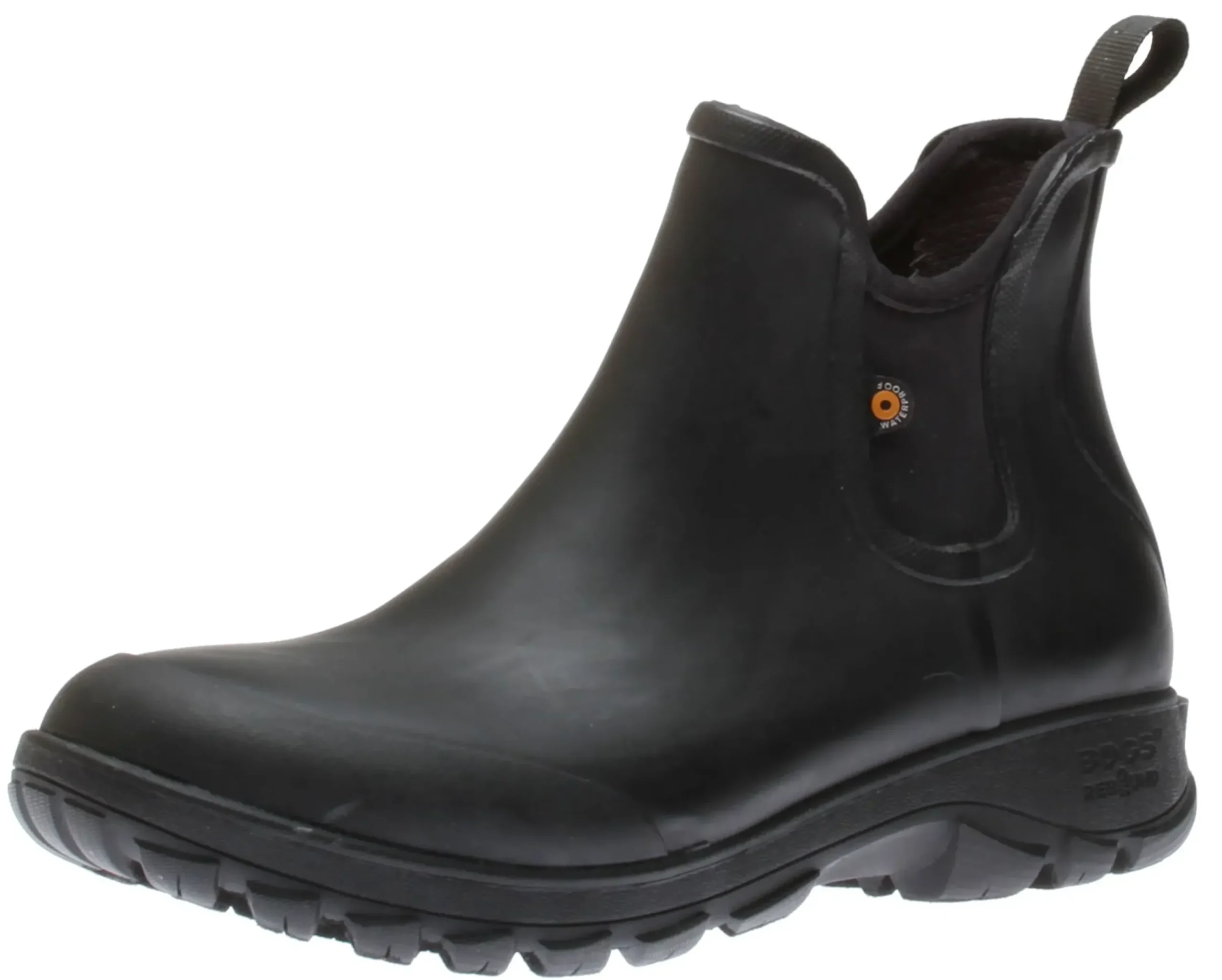 Best Bogs Sauvie Black Slip-On Waterproof Chelsea Boot