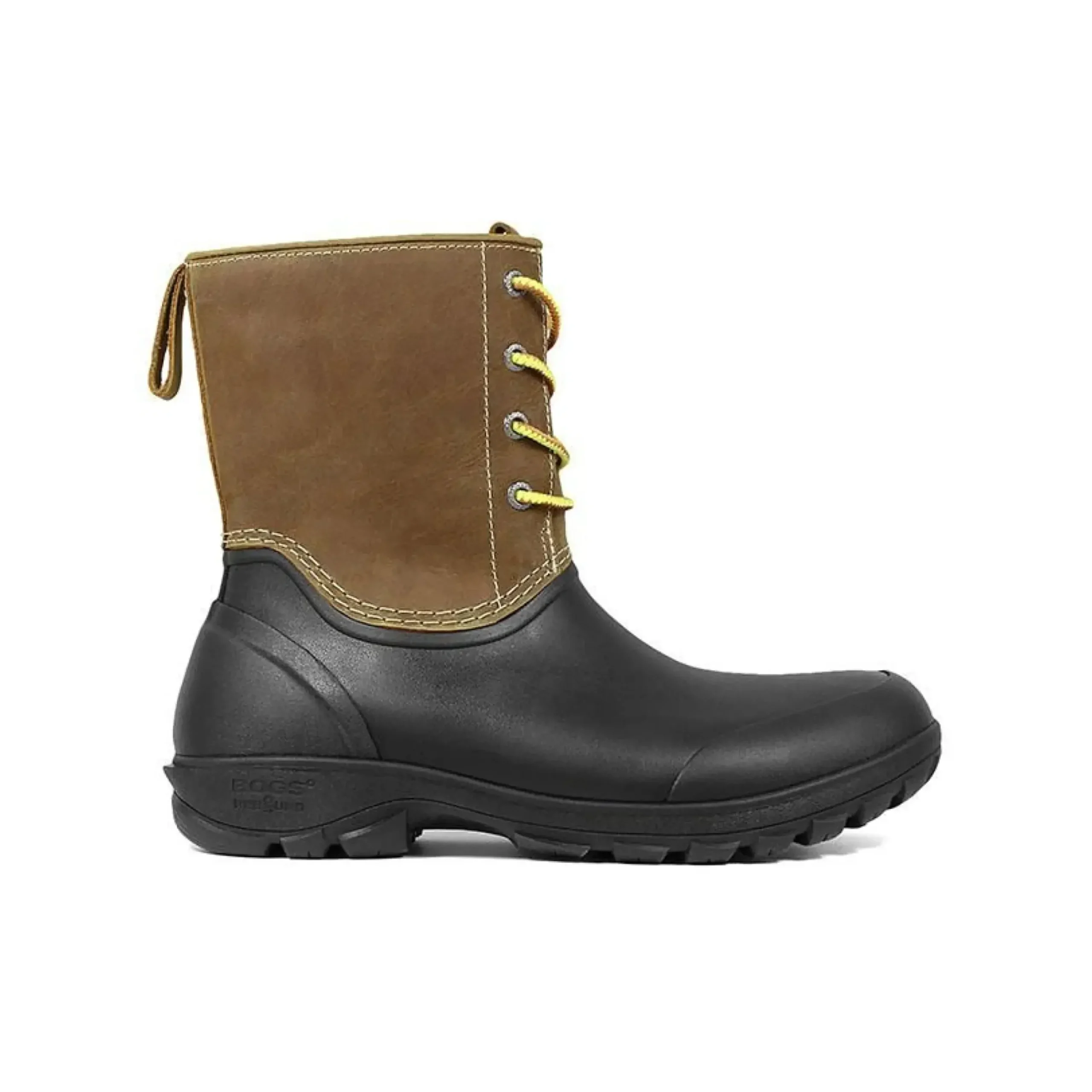 Hot Bogs Sauvie Snow Leather Tan Men's Winter Boot