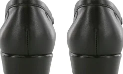 SAS Shoes Savvy Black Leather Slip-On Loafer
