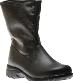 Online Toe Warmers Shield Black Leather Mid-Calf Winter Boot