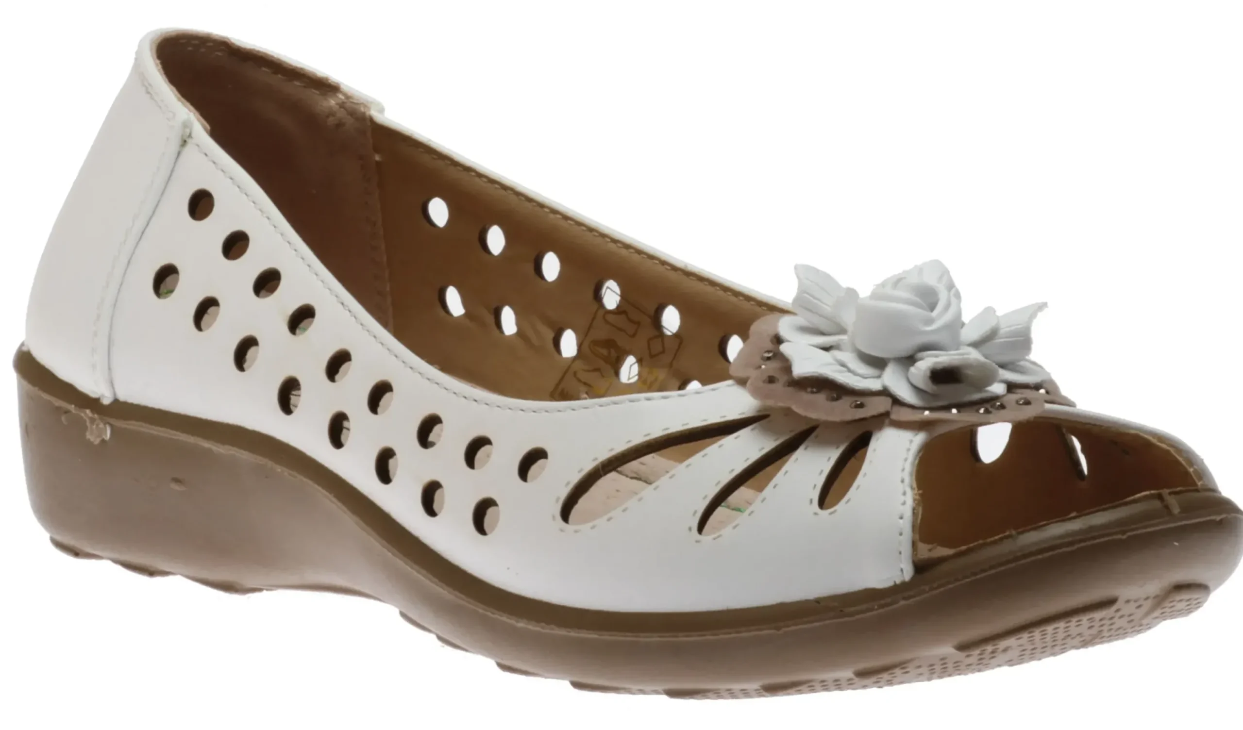Hot Soleflex Italy Shoe White