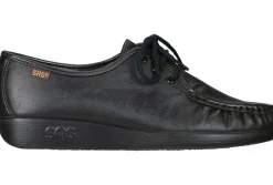 Online SAS Shoes Siesta Black Leather Lace-Up Loafer