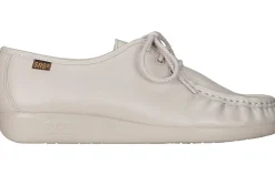 Clearance SAS Shoes Siesta Bone Leather Lace-Up Loafer