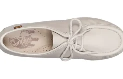 Clearance SAS Shoes Siesta Bone Leather Lace-Up Loafer