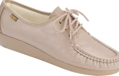 Clearance SAS Shoes Siesta Mocha Leather Lace-Up Loafer