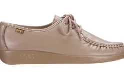 Clearance SAS Shoes Siesta Mocha Leather Lace-Up Loafer