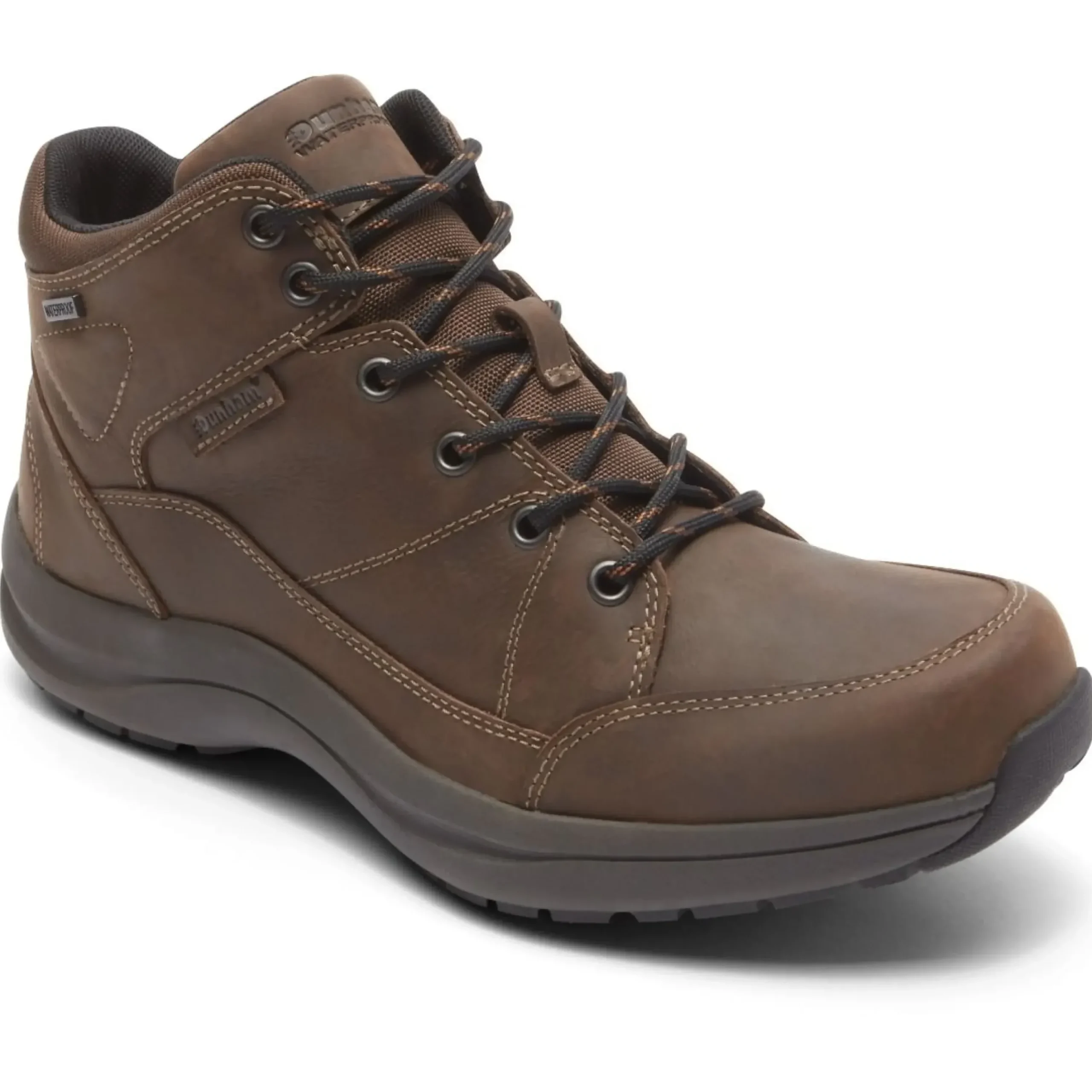 Dunham Simon Brown Leather Waterproof Boot