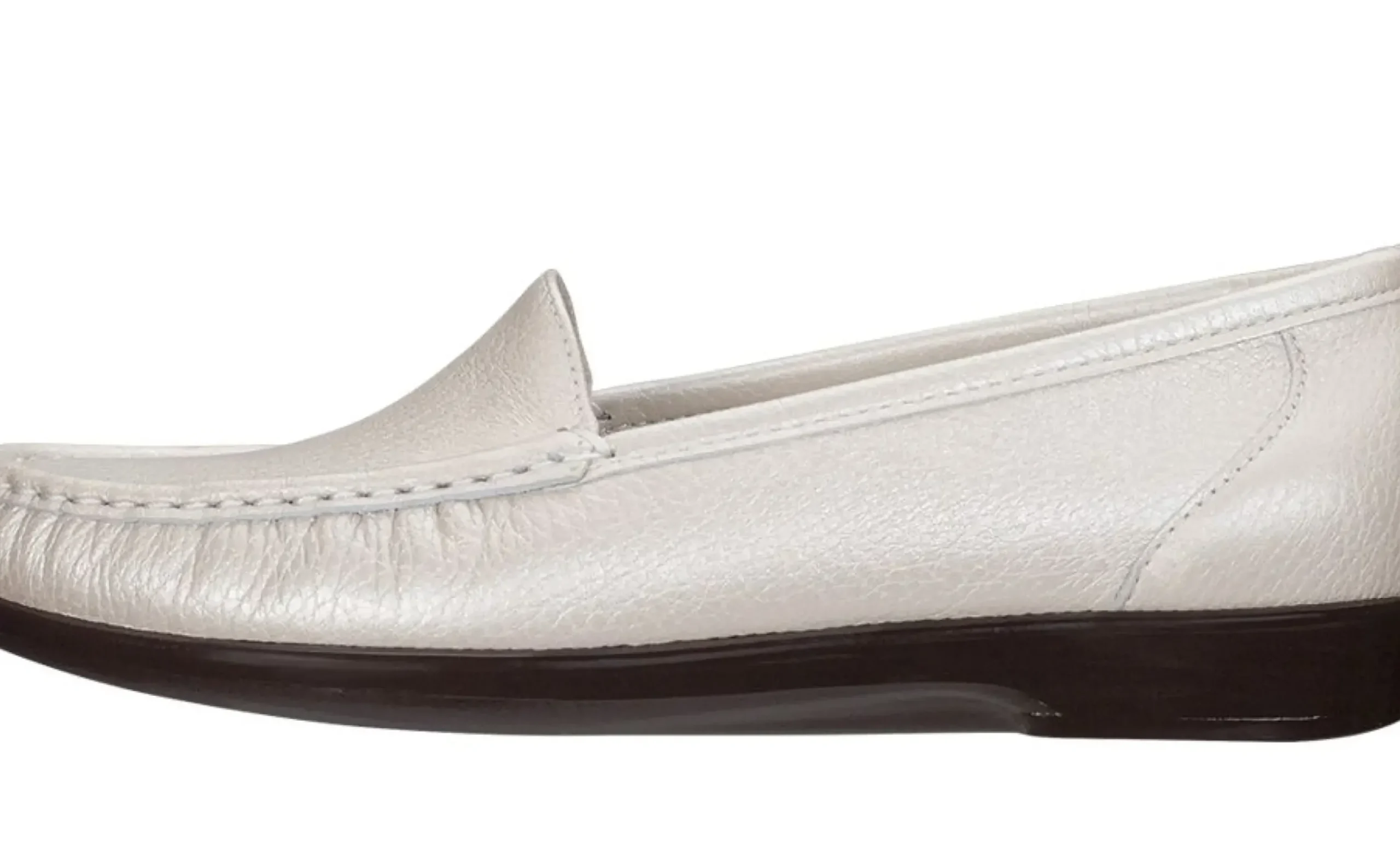 New SAS Shoes Simplify Pearl Bone Slip On Loafer
