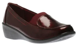 Sale Stefannia Italy Slip On Bordo Patent