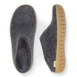Clearance Glerups Slip-On Charcoal Rubber