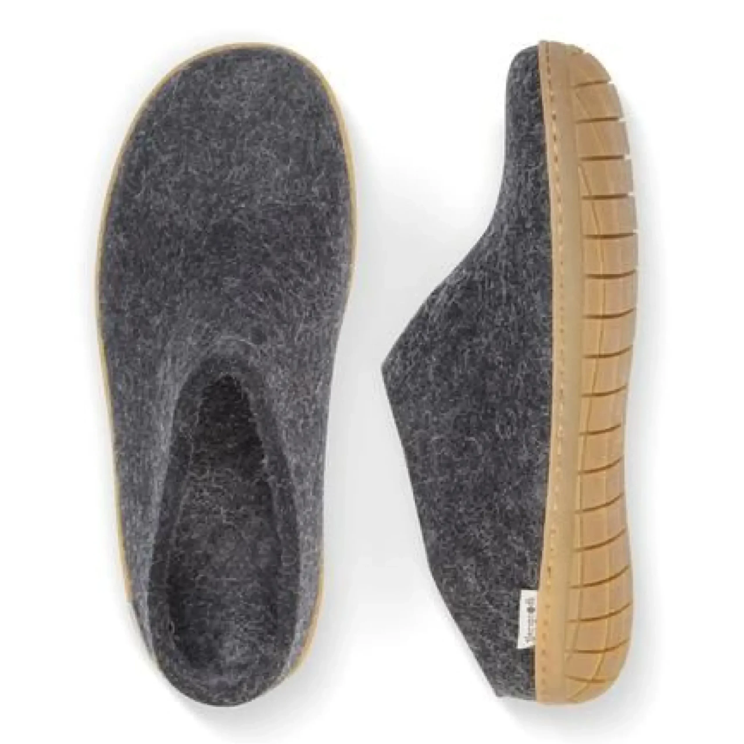Clearance Glerups Slip-On Charcoal Rubber