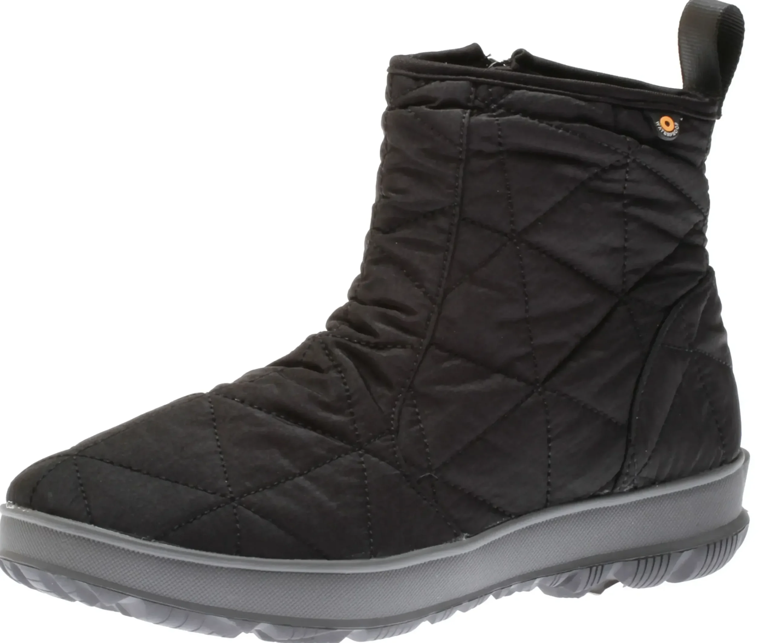 Clearance Bogs Snowday Low Black Lightweight Insulated Winter Boot