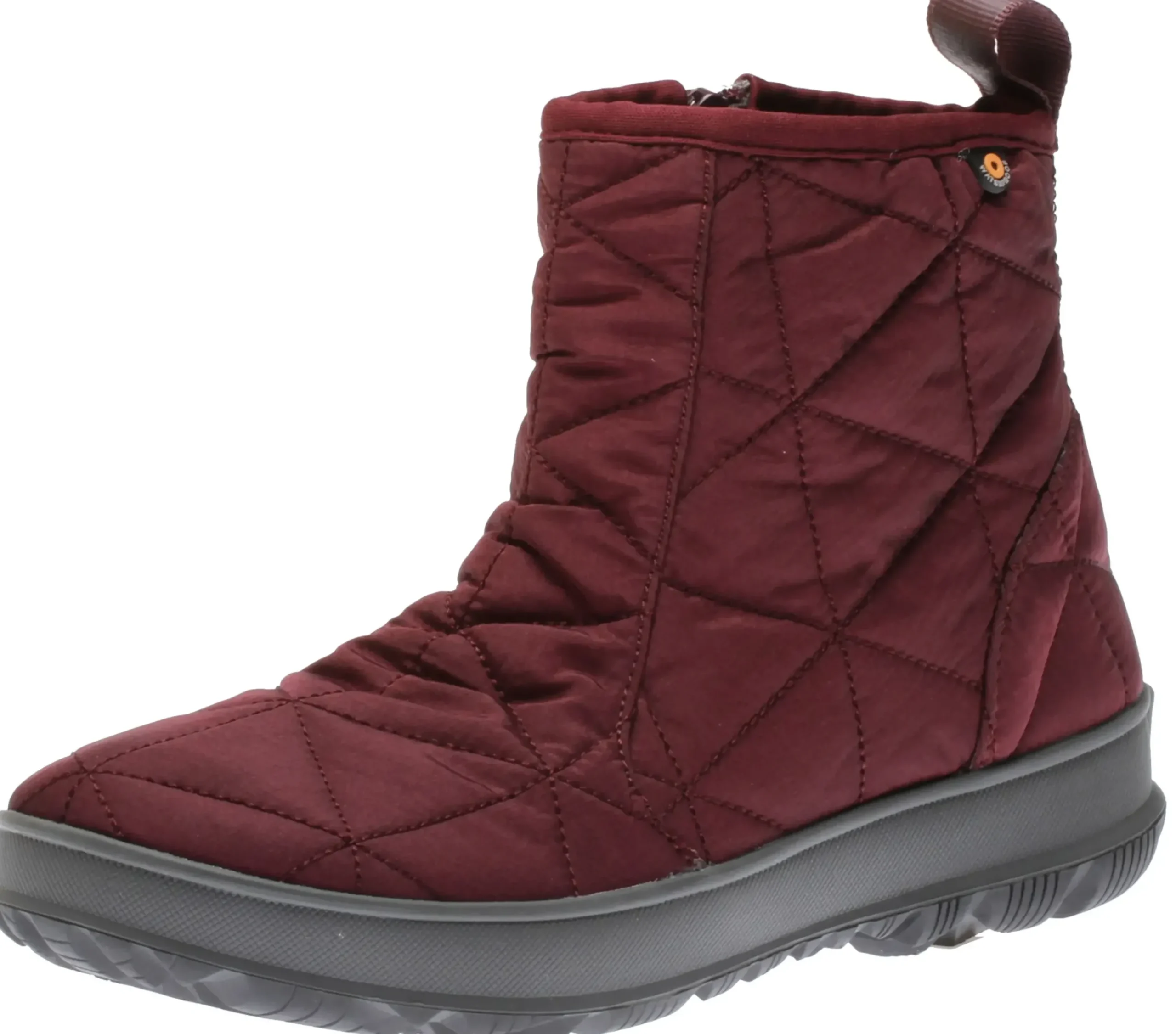 Outlet Bogs Snowday Low Wine Lightweight Insulated Winter Boot