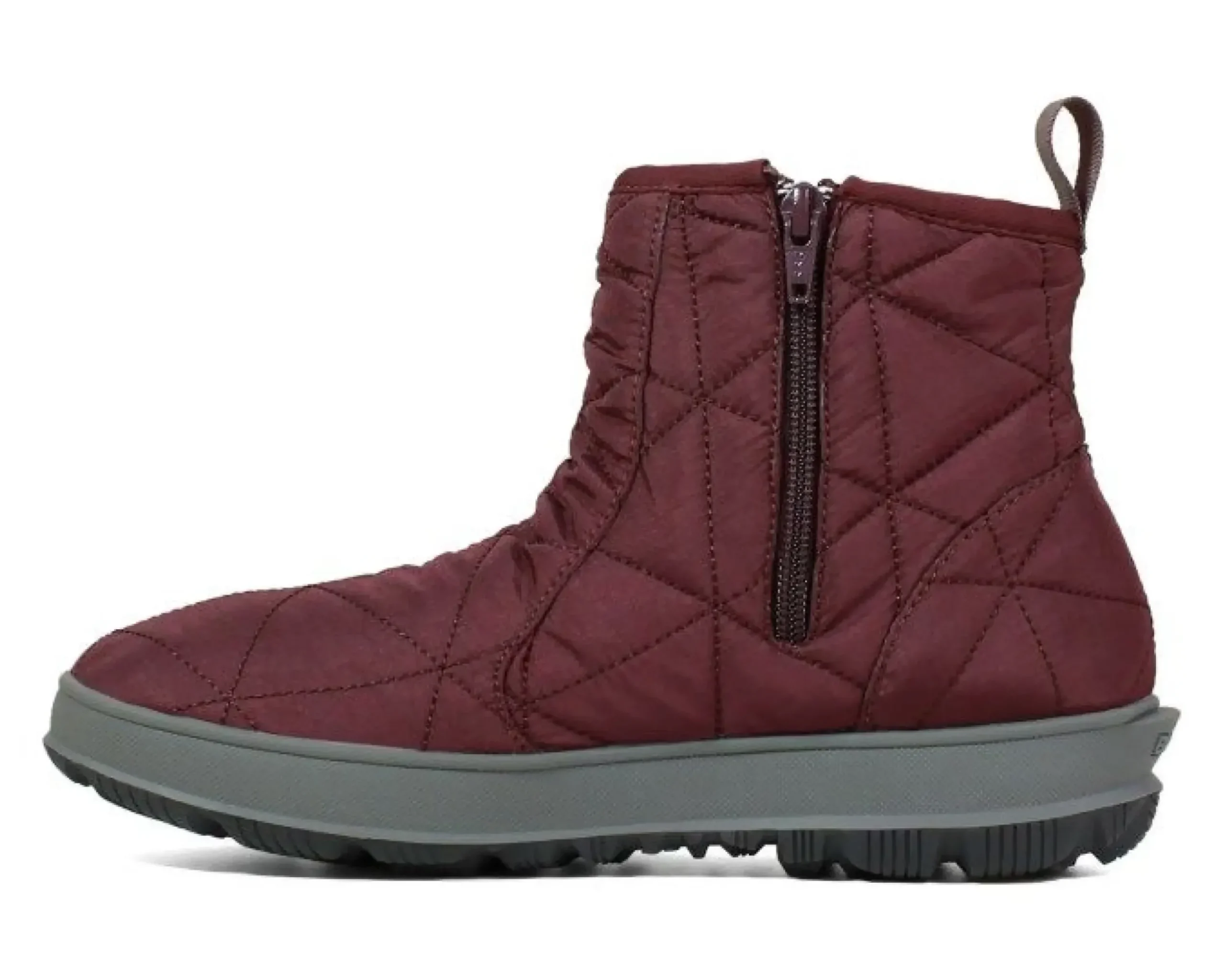 Outlet Bogs Snowday Low Wine Lightweight Insulated Winter Boot