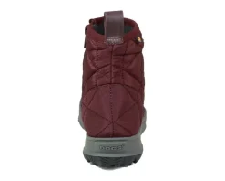 Outlet Bogs Snowday Low Wine Lightweight Insulated Winter Boot