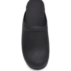 Clearance Dansko Sonja Black Oiled Leather Clog