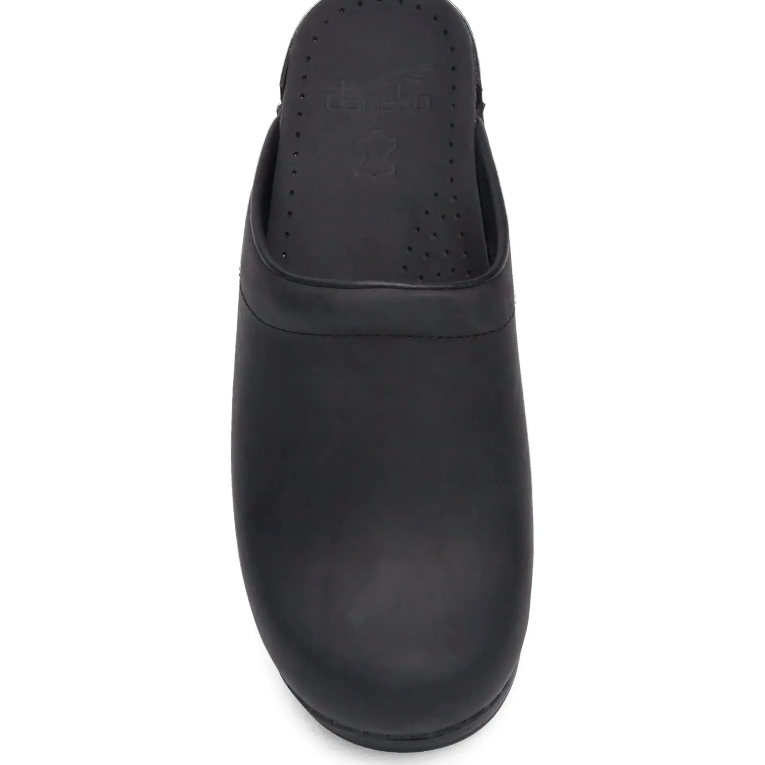 Clearance Dansko Sonja Black Oiled Leather Clog
