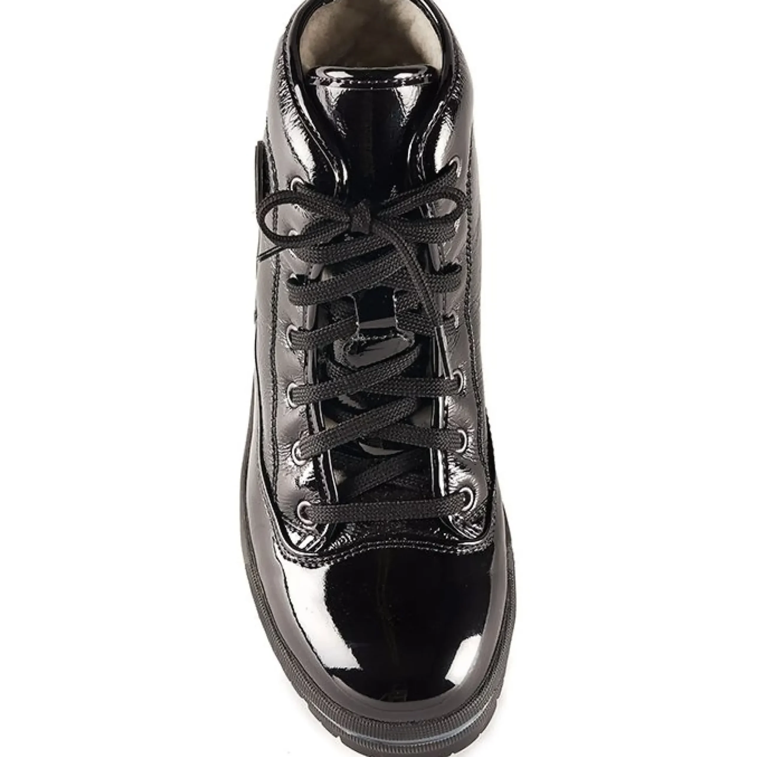 Online Olang Sound Black Patent Winter Boot