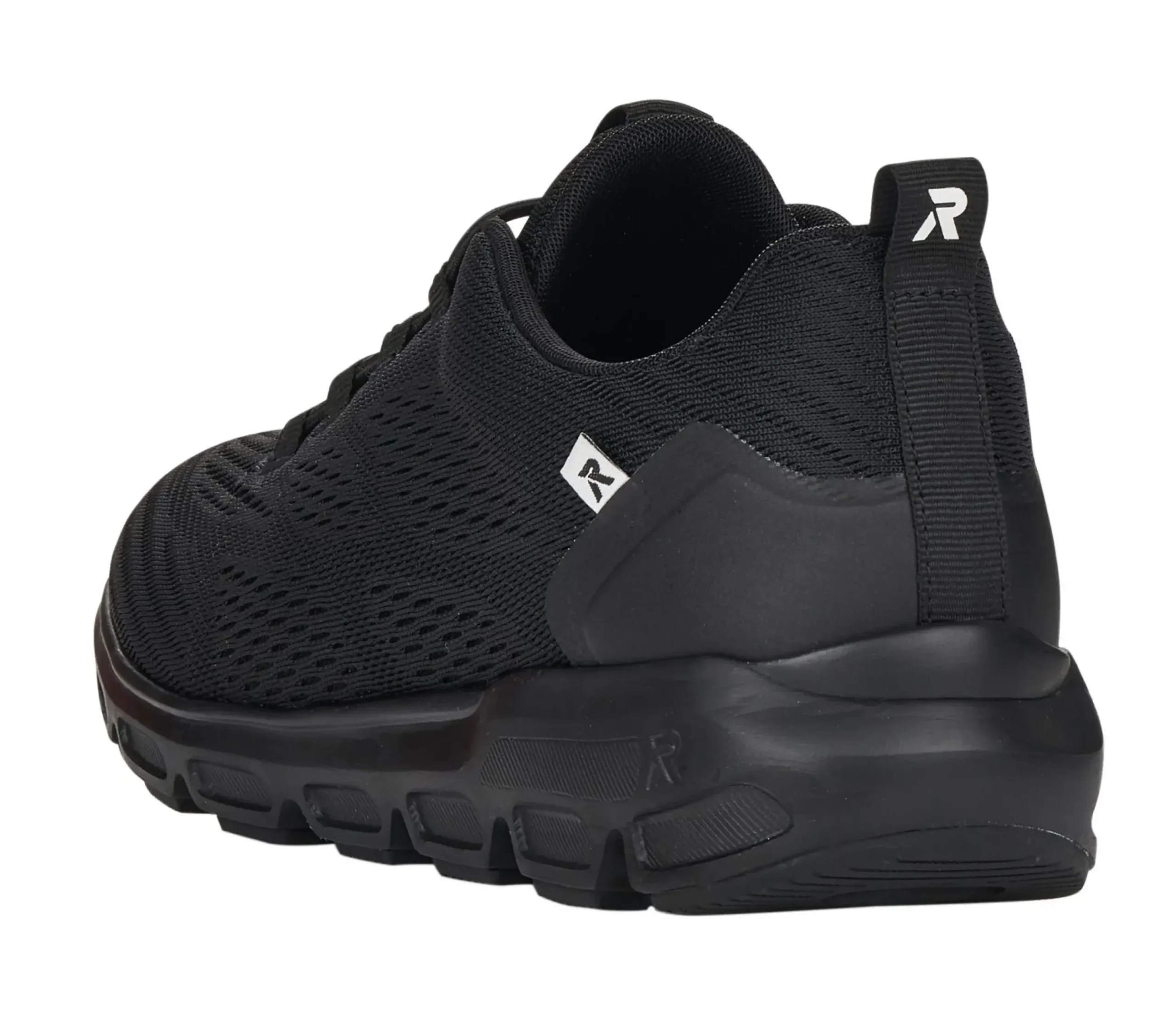 Best R EVOLUTION Sportec12 Black Slip-On Bungee Sneaker