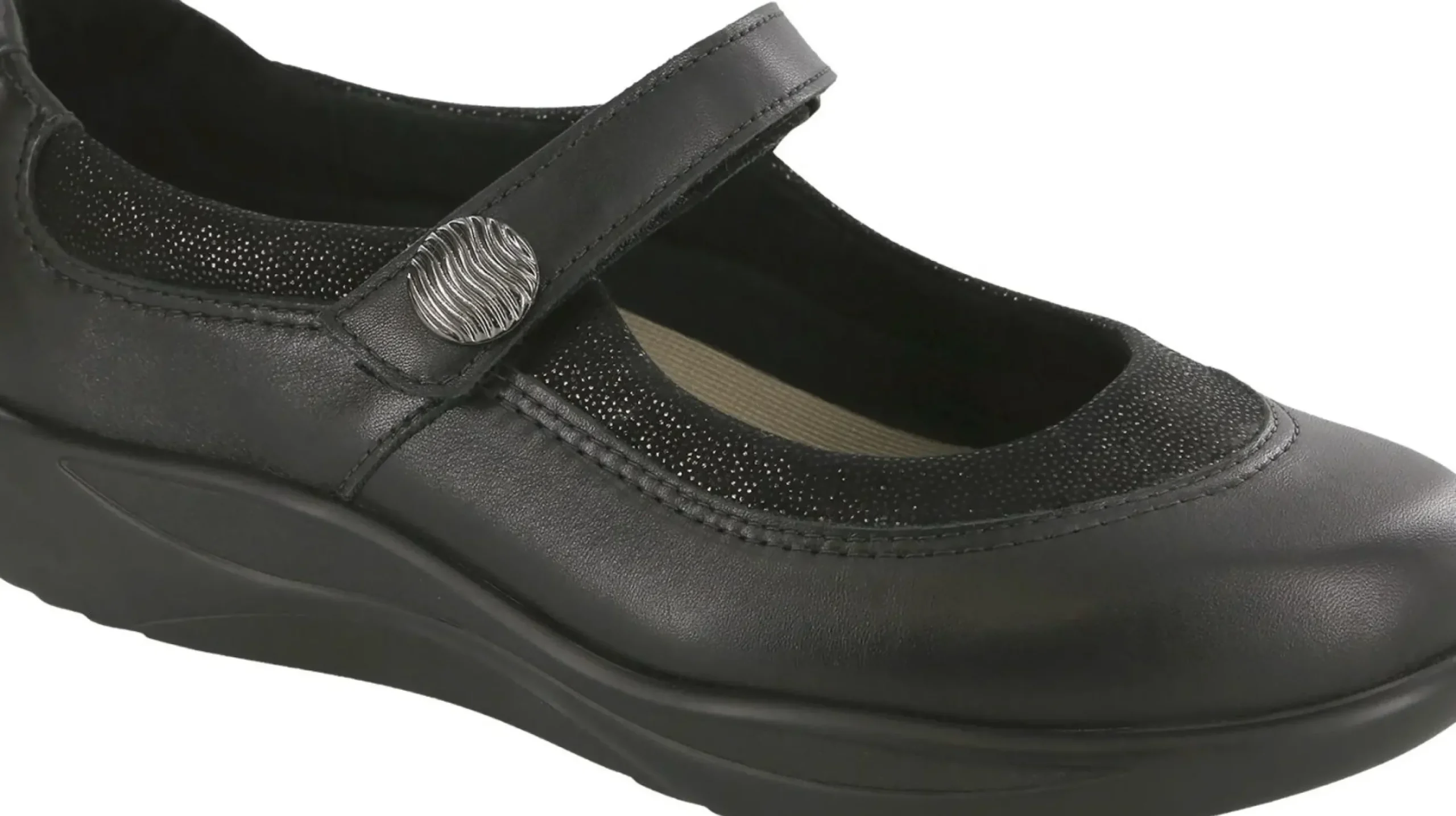 Clearance SAS Shoes Step Out Black Mary Jane Shoe