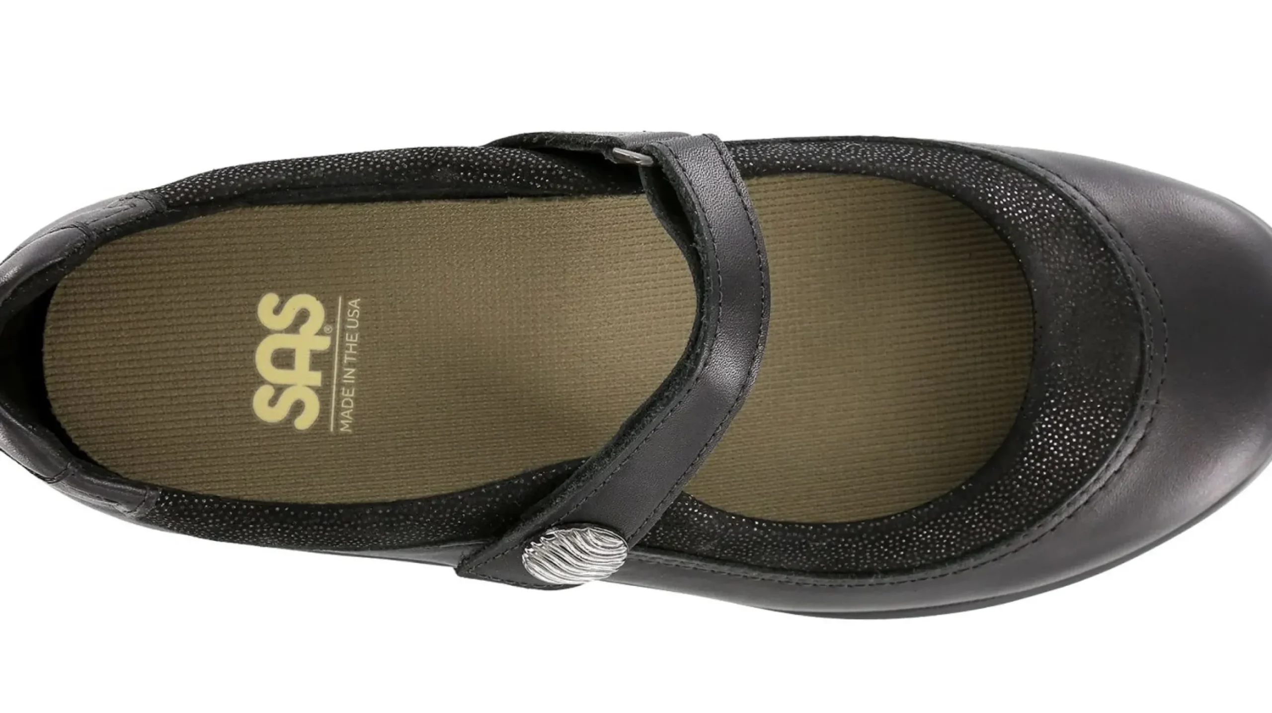 Clearance SAS Shoes Step Out Black Mary Jane Shoe