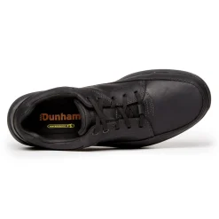 Outlet Dunham Stephen Black Leather Waterproof Shoe