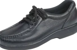 Sale SAS Shoes Take Time Black Leather Lace-Up Loafer